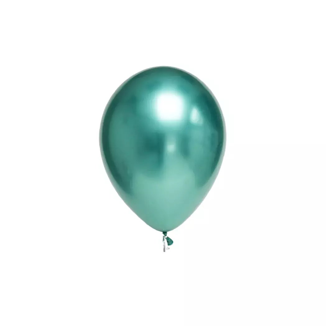 Хром Зелено – 30 см (12 инча) – 50 броя – Balonevi