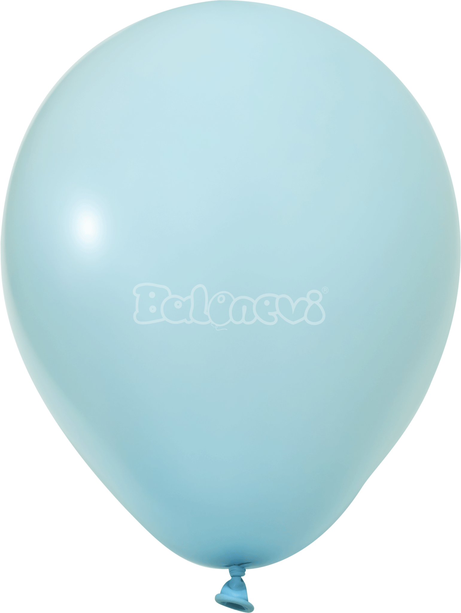 Пастел Макарон Синьо – 30 см (12 инча) – 100 броя – Balonevi