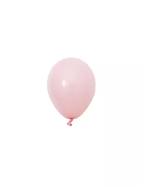Пастел Макарон Розово – 13 см (5 инча) – 100 броя - Balonevi
