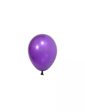 Металик Виолетово – 13 см (5 инча) – 100 броя – Balonevi