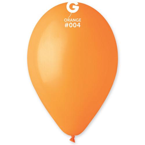 Стандарт Оранжево #004 – 26 см (10 инча) – 100 броя – Gemar