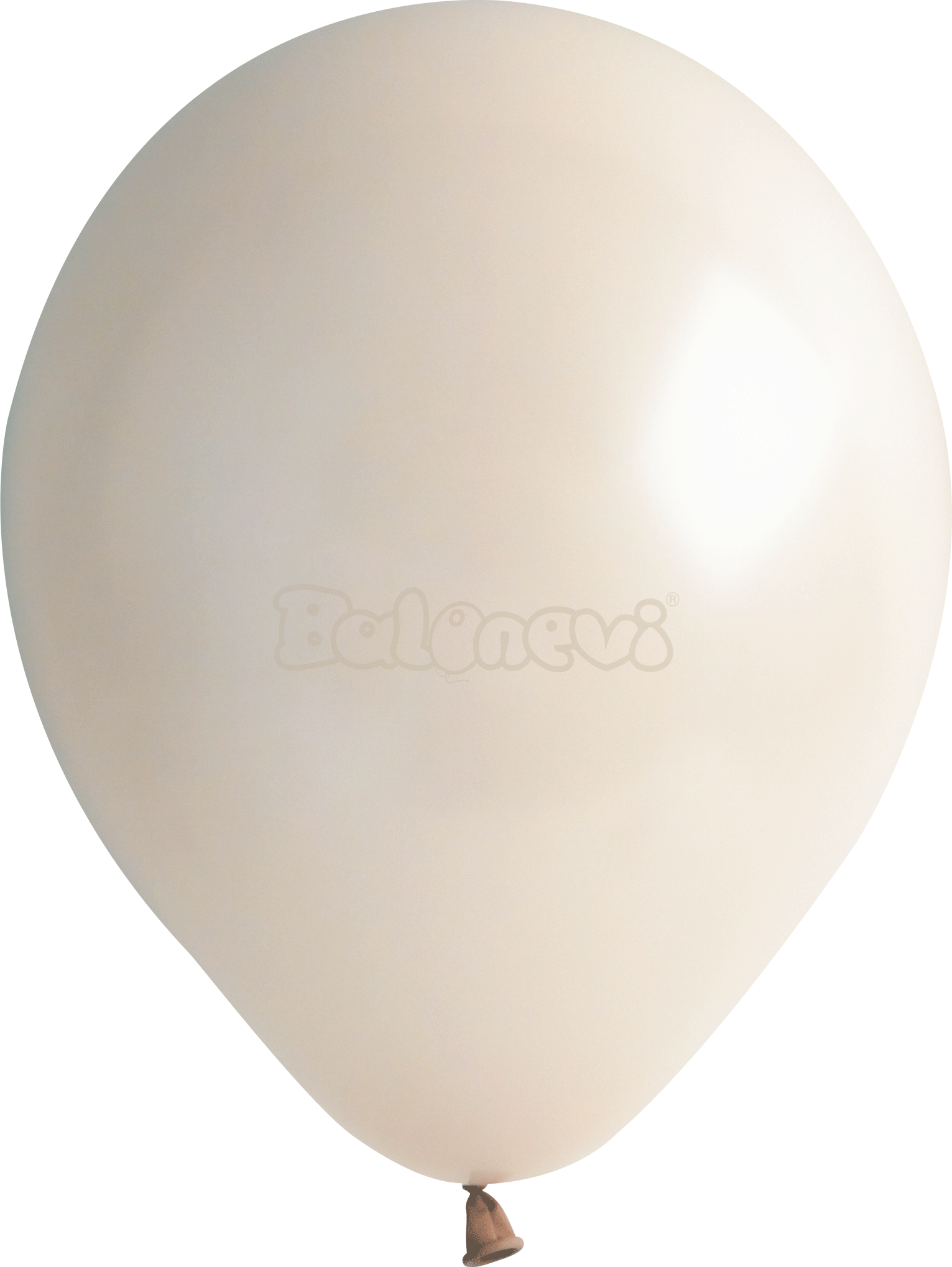 Пастел Бял Пясък – 30 см (12 инча) – 100 броя – Balonevi