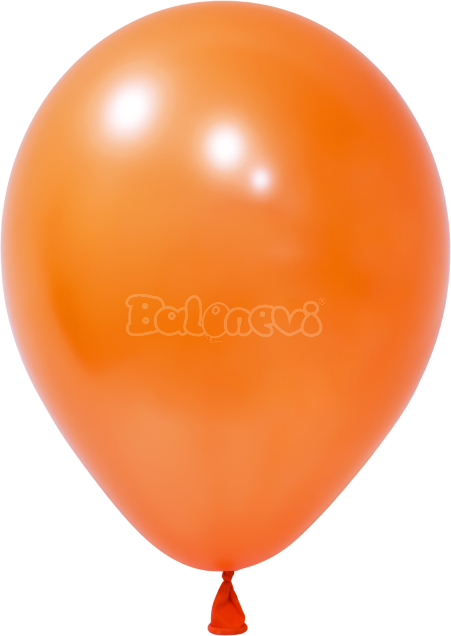Металик Оранжево – 30 см (12 инча) – 100 броя – Balonevi