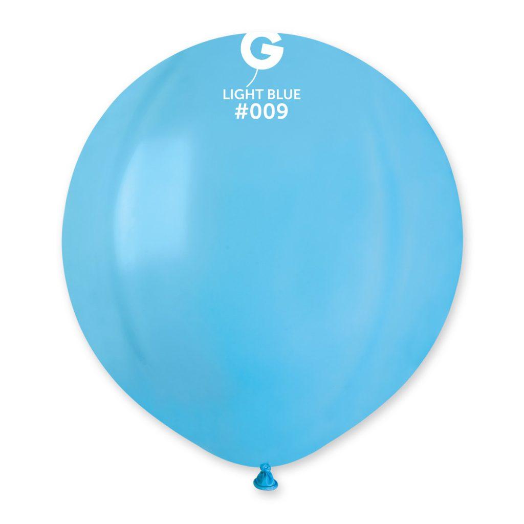 Стандарт Светло синьо #009 – 45 см (18 инча) – 10 броя – Gemar