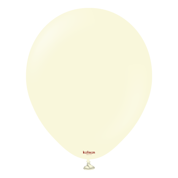 Macaron Pale Yellow – 45 см (18 инча) – 10 броя – Kalisan
