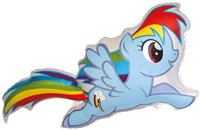 Фолиев балон MLP Rainbow Dash