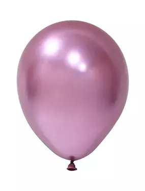Хром Розово – 30 см (12 инча) – 100 броя – Balonevi
