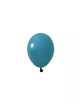 Пастел Океанско Синьо – 13 см (5 инча) – 100 броя - Balonevi