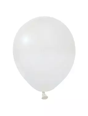 Пастел Бяло – 26 см (10 инча) – Balonevi