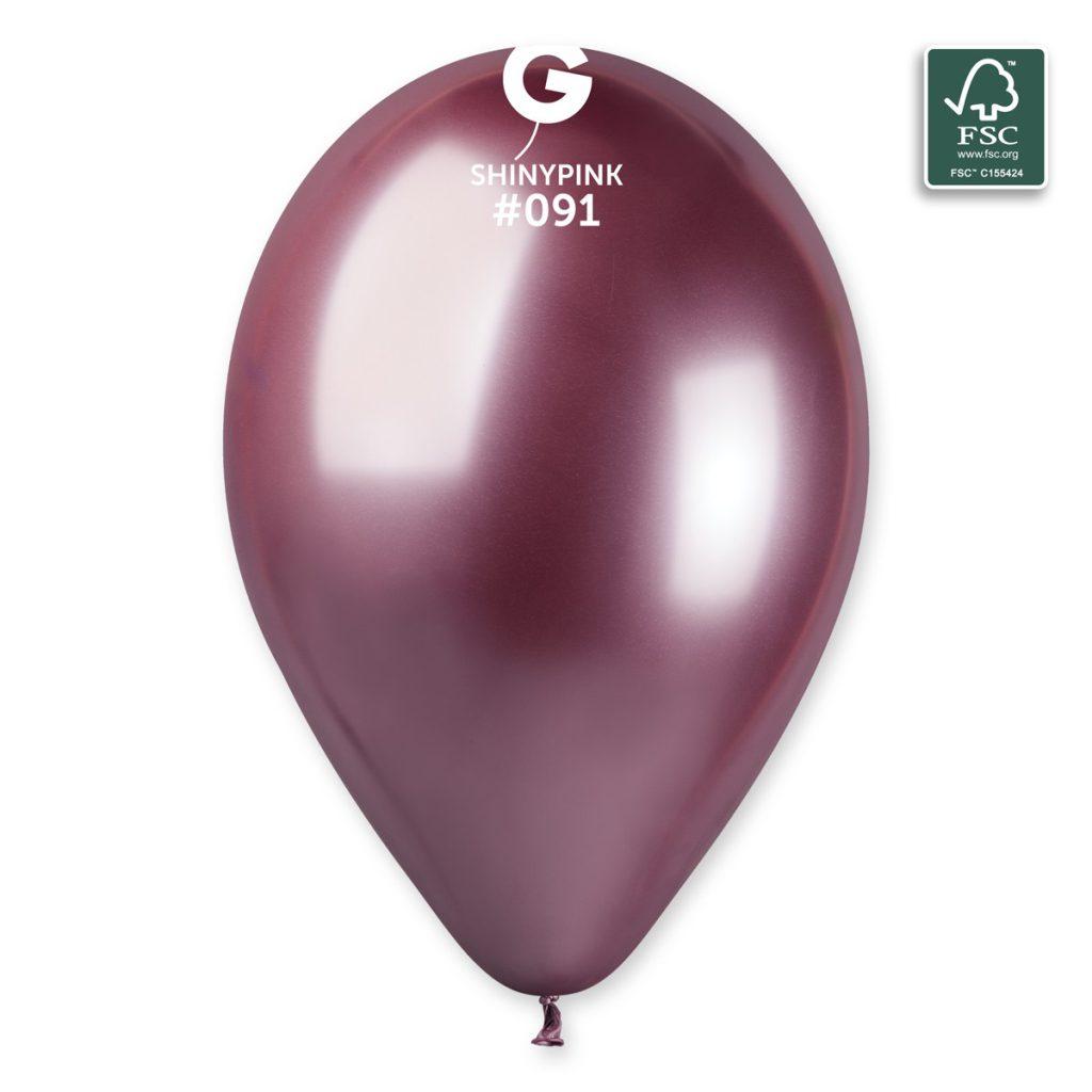 Хром Розово #091 – 30 см (12 инча) – 50 броя – Gemar