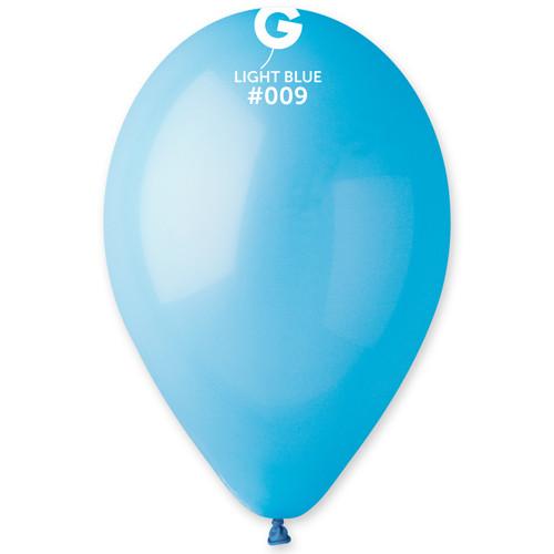 Стандарт Светло Синьо #009 – 26 см (10 инча) – 100 броя – Gemar