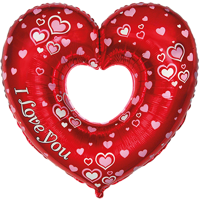 Фолиев балон сърце Groovy Love