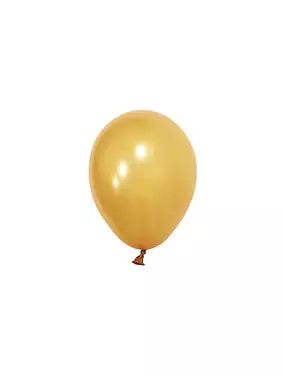 Металик Злато – 13 см (5 инча) – 100 броя – Balonevi