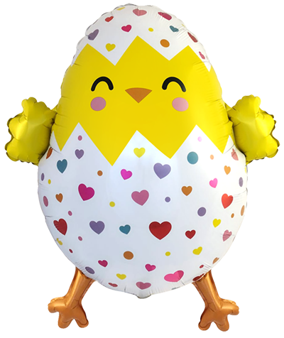Фолиев балон Happy Chicken